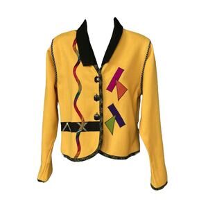 Vintage 1980s abstract find jacket RARE